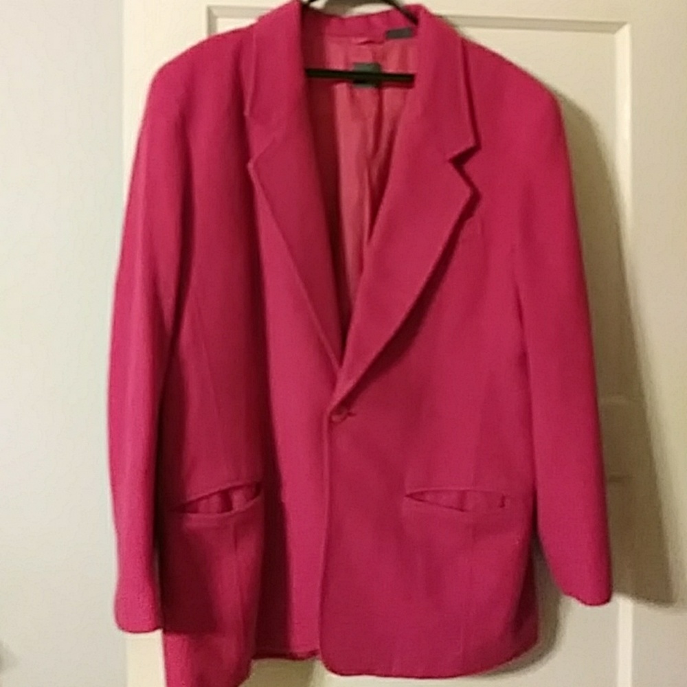 Pink fully lined blazer